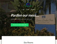 Tablet Screenshot of lomalindainn.com